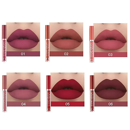 HANDAIYAN™ - Set 6 Pintalabios color Mate