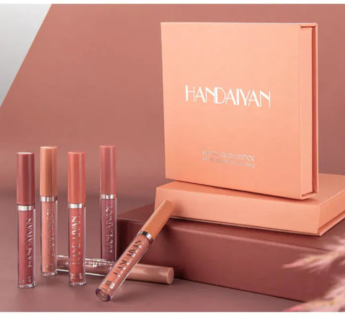HANDAIYAN™ - Set 6 Pintalabios color Mate