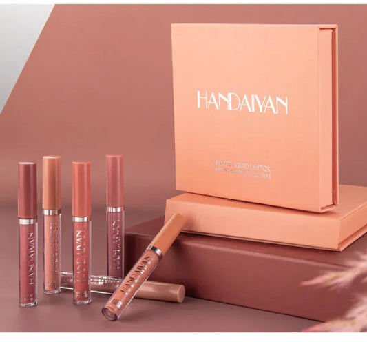 HANDAIYAN™ - Set 6 Pintalabios color Mate